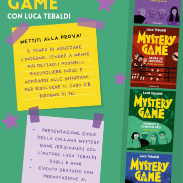 MYSTERY GAME con Luca Tebaldi